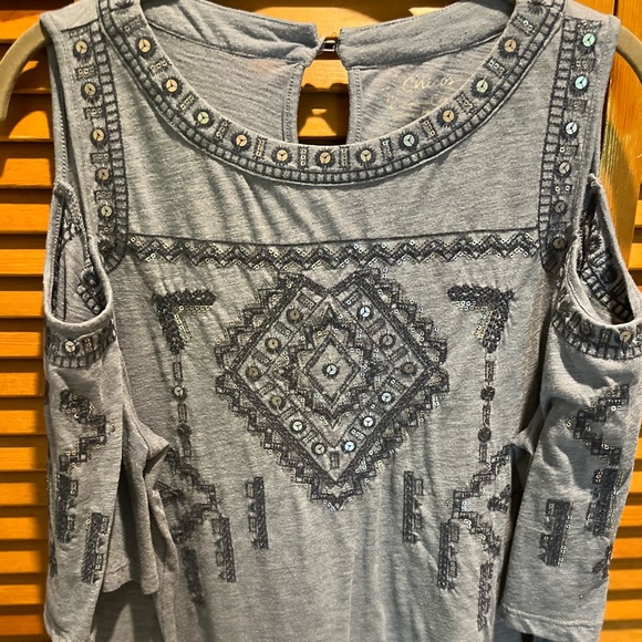 WOMENS CHICO’S 2/L DETAIL TOP - Picture 4 of 8